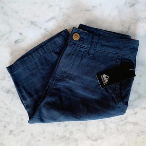 Quicksilver Boys Blue Striped Shorts, 23